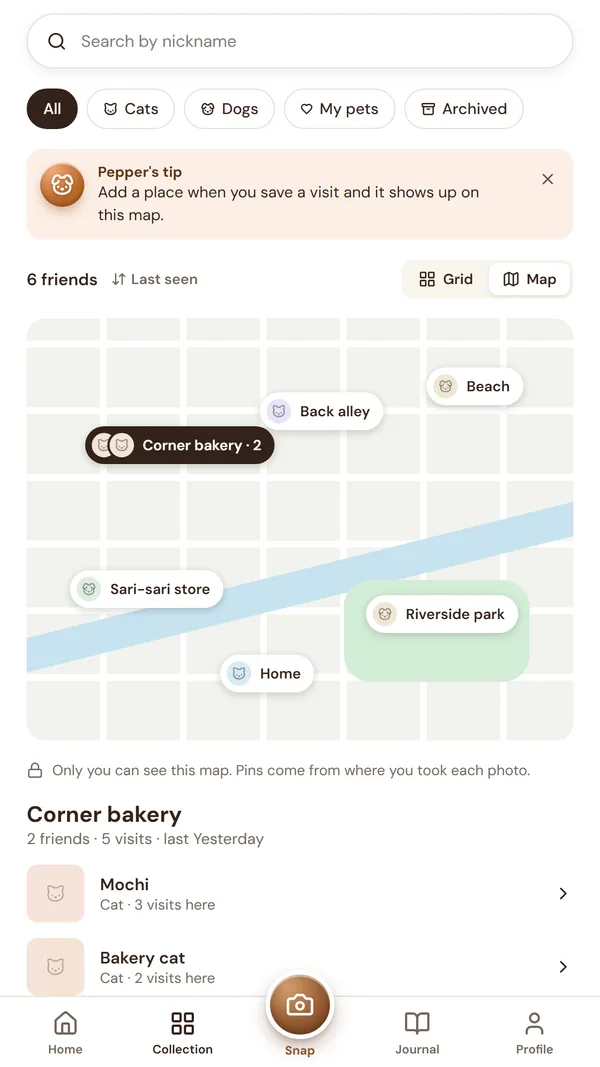 PawQuest private map